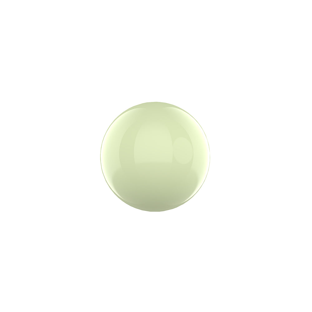 4mm Glow in the Dark Terp Pearl - Illuminate Your Dabbing – White