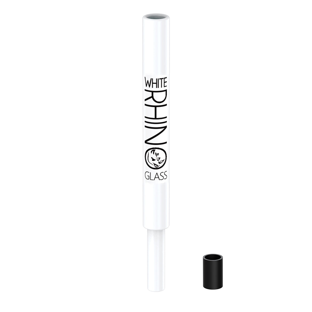 P. White Rhino(OC) Nukul正規タグ付 Glass Dab Straw | White Rhino Nectar Collector – White Rhino Products