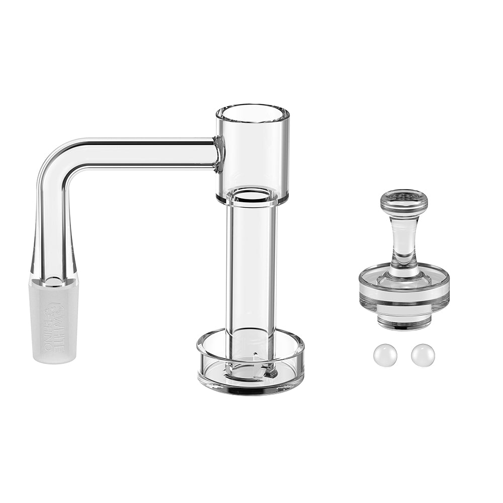 とっくん　Mobil Upperlube 4oz ガラスボトル ペガサス Wax Nail for Dab Rig – High Quality Nails for Smooth Dabs – White