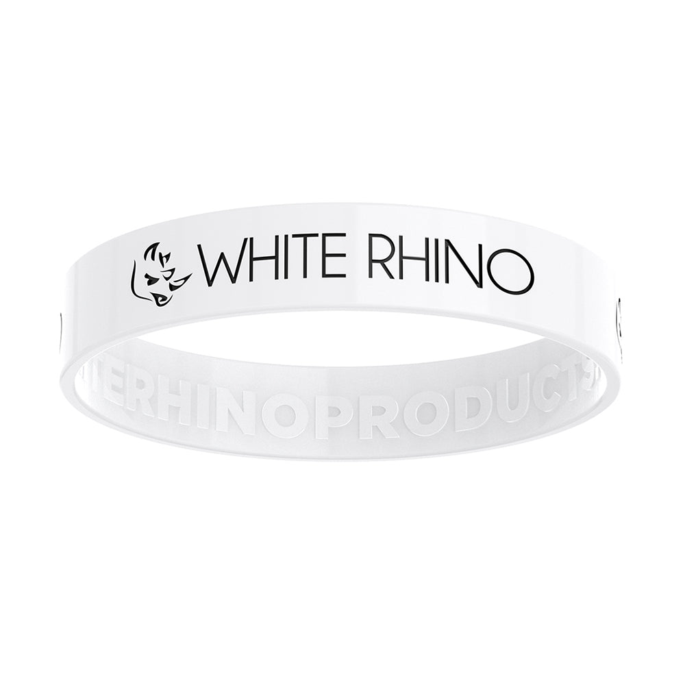White Rhino Wrist Band