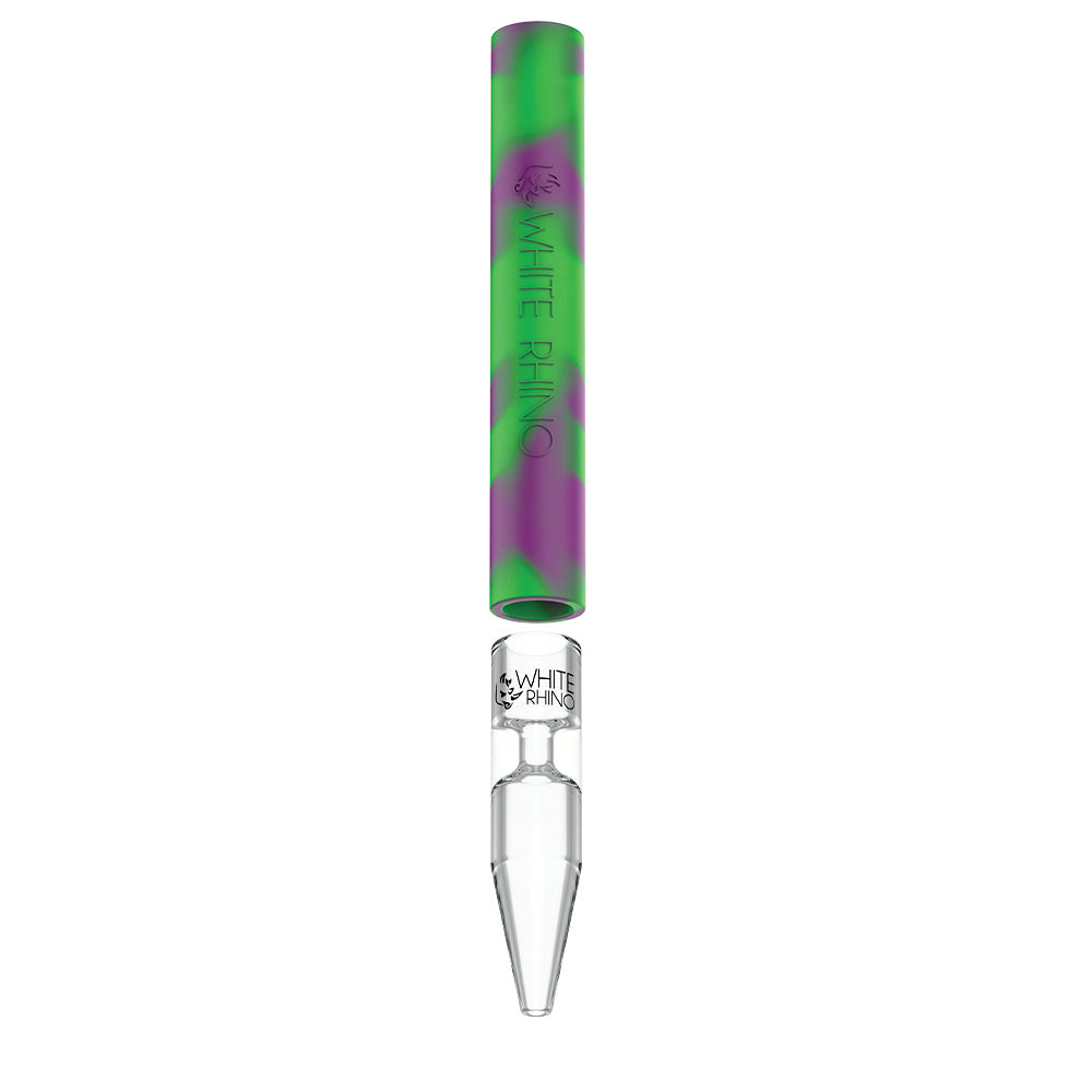 Chillum Pipe & Nectar Collector in One  White Rhino Products