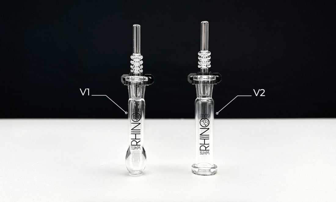 2 piece quartz glass nectar collector