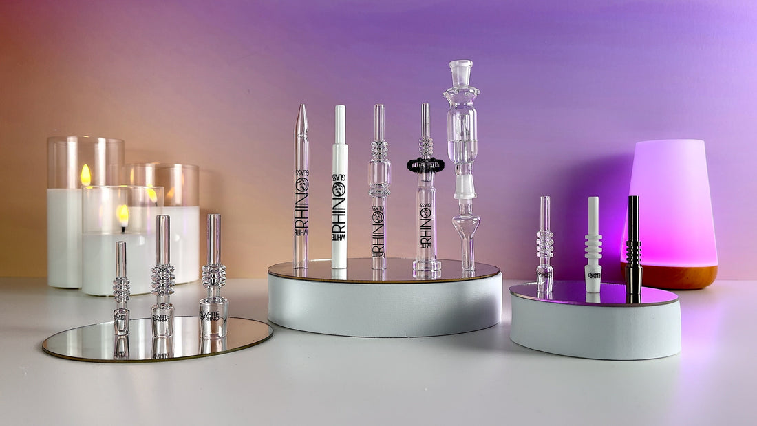 different styles of nectar collectors