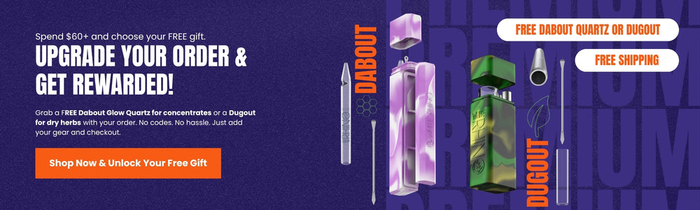 Free Dug Out Or Dab Out On Orders Over $60