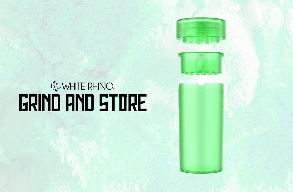 herb grinder and storage container