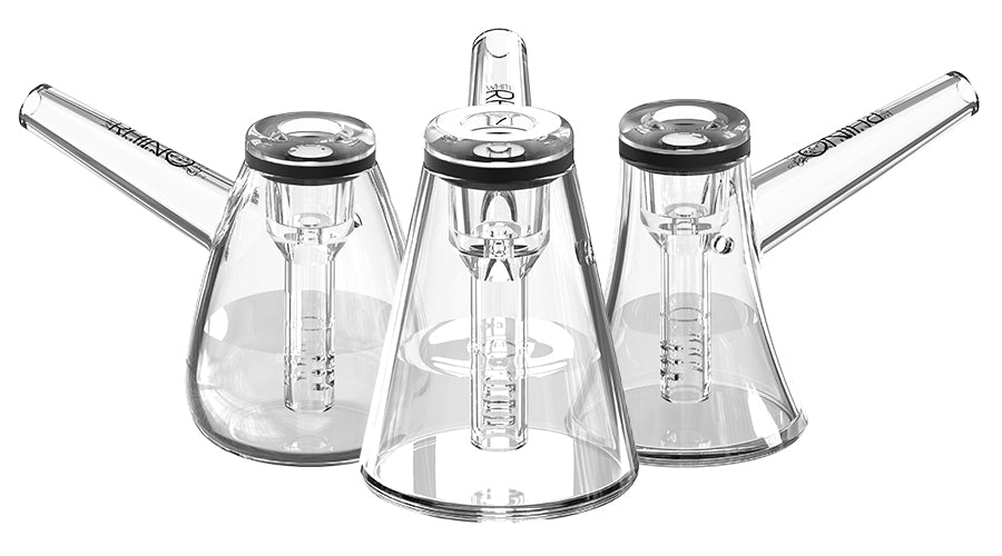 Modern EZ Clean Bubbler Second Edition glass pipe with removable bowl system and banger compatibility