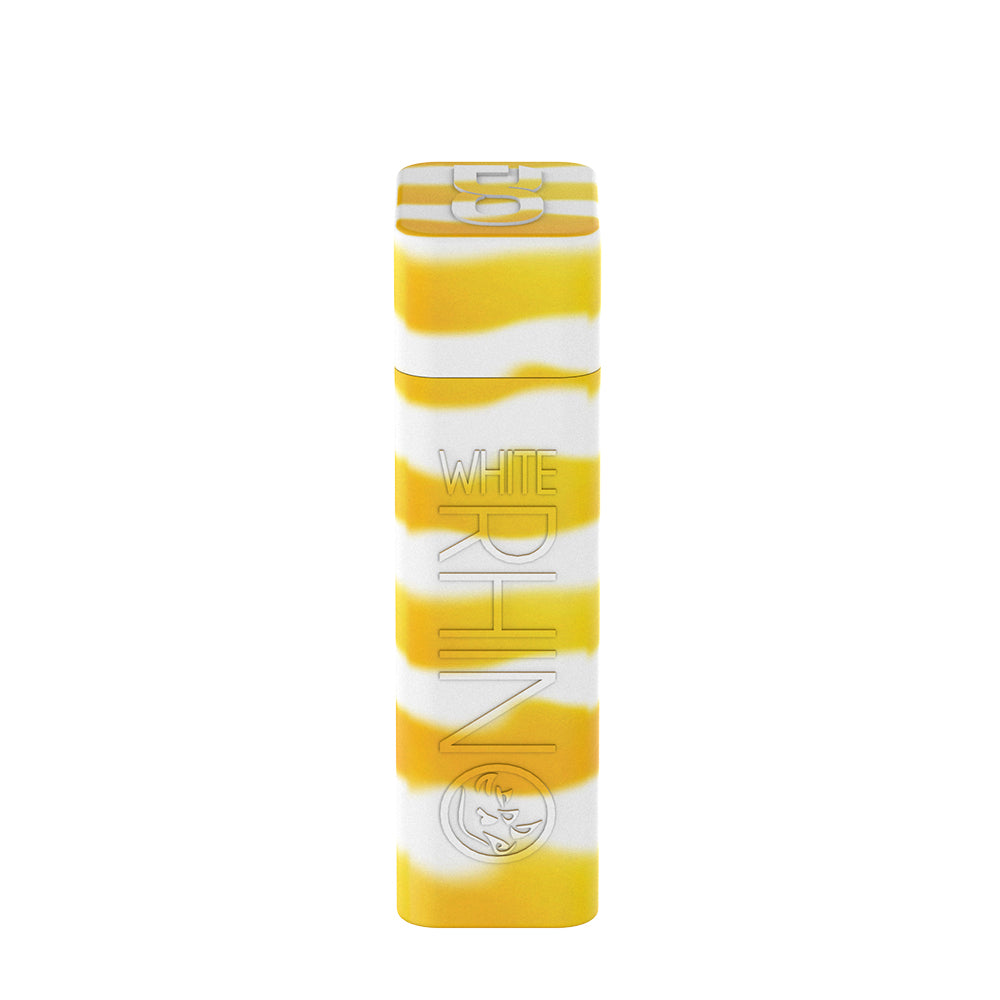 Silicone Dugout Glow Yellow White