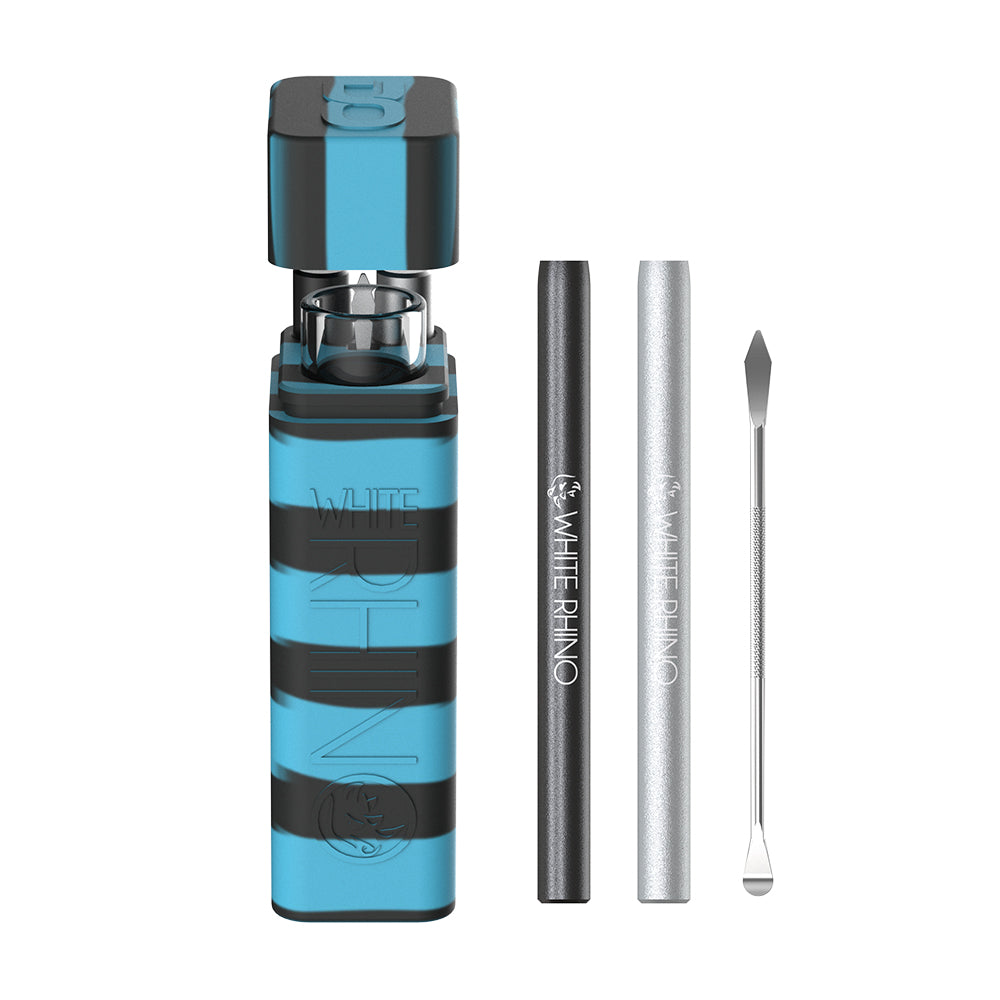 Silicone Dugout Original Turquoise Blue Black