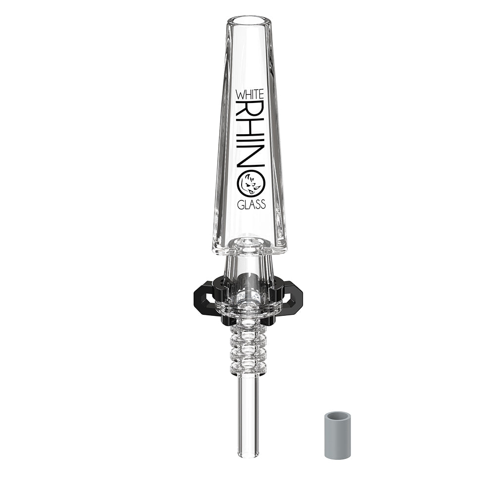 2 piece nectar collector V5 glass dab straw