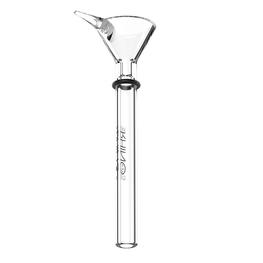 White Rhino Glass martini bowl slide and pull-out downstem, full view