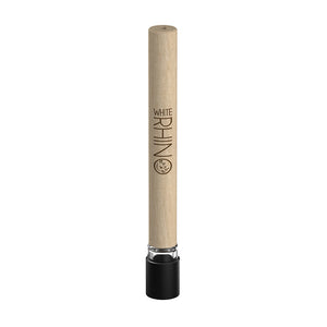 wood and glass chillum pipe