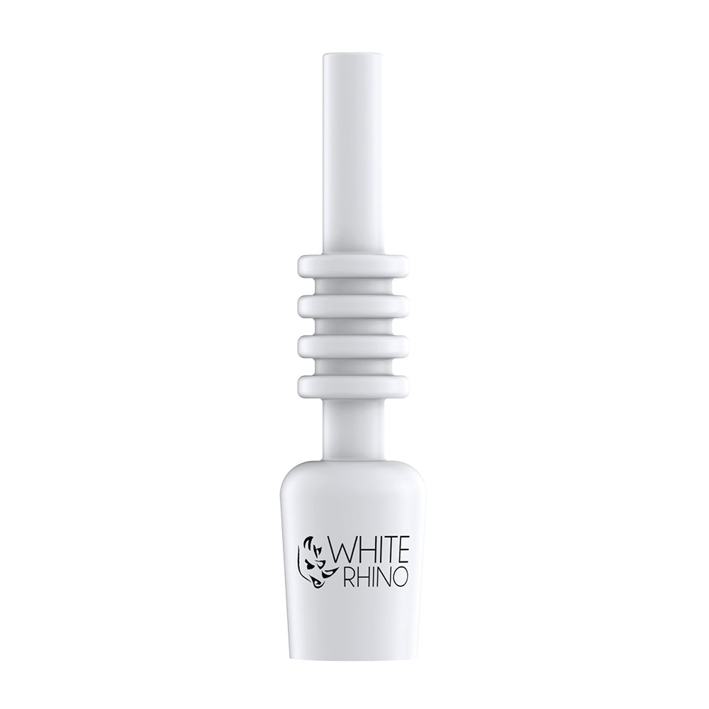 TANAP. white rhino (PUP) 【Nukul氏タグ付き】 19mm Ceramic Nectar Tip – High-Quality, Durable Design – White