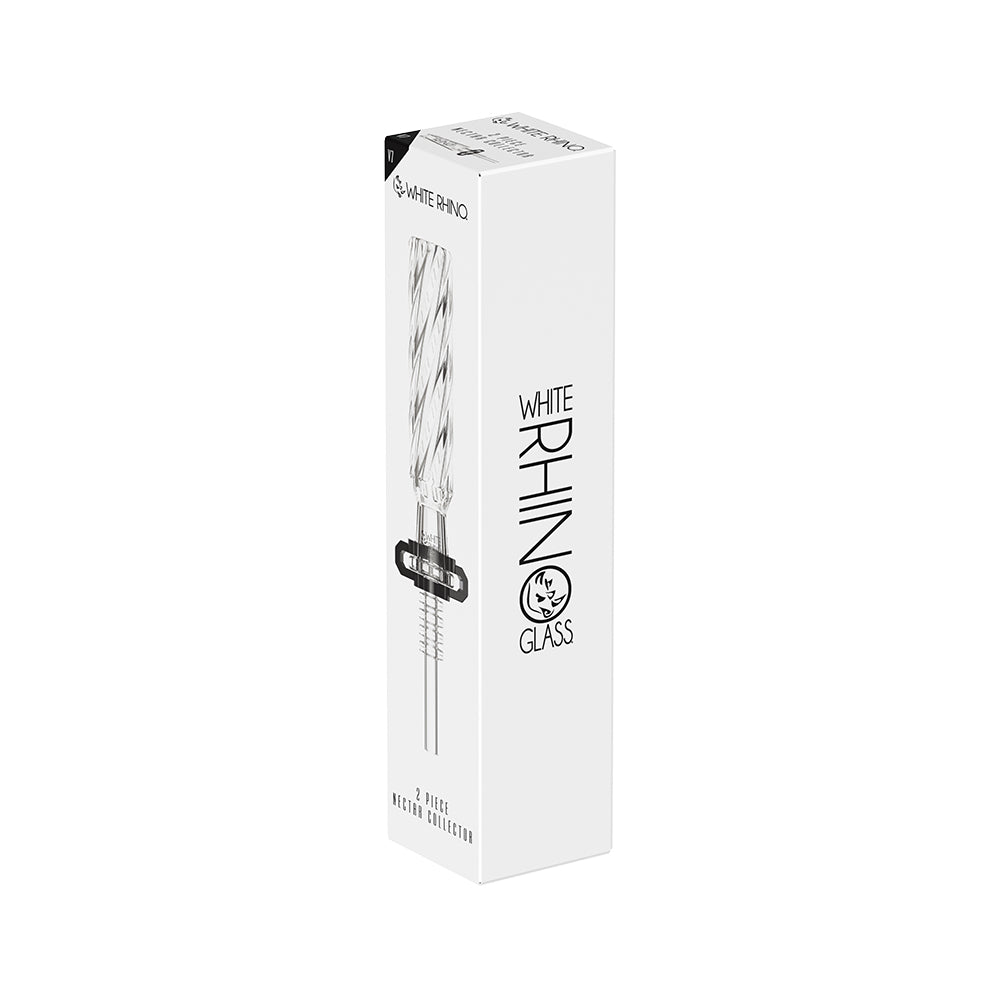 quartz dab straw tip elegant glass nectar collector V7 close up