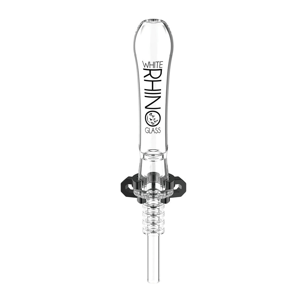 2 Piece Honey Straw Nectar Collector for Dabbing – White Rhino
