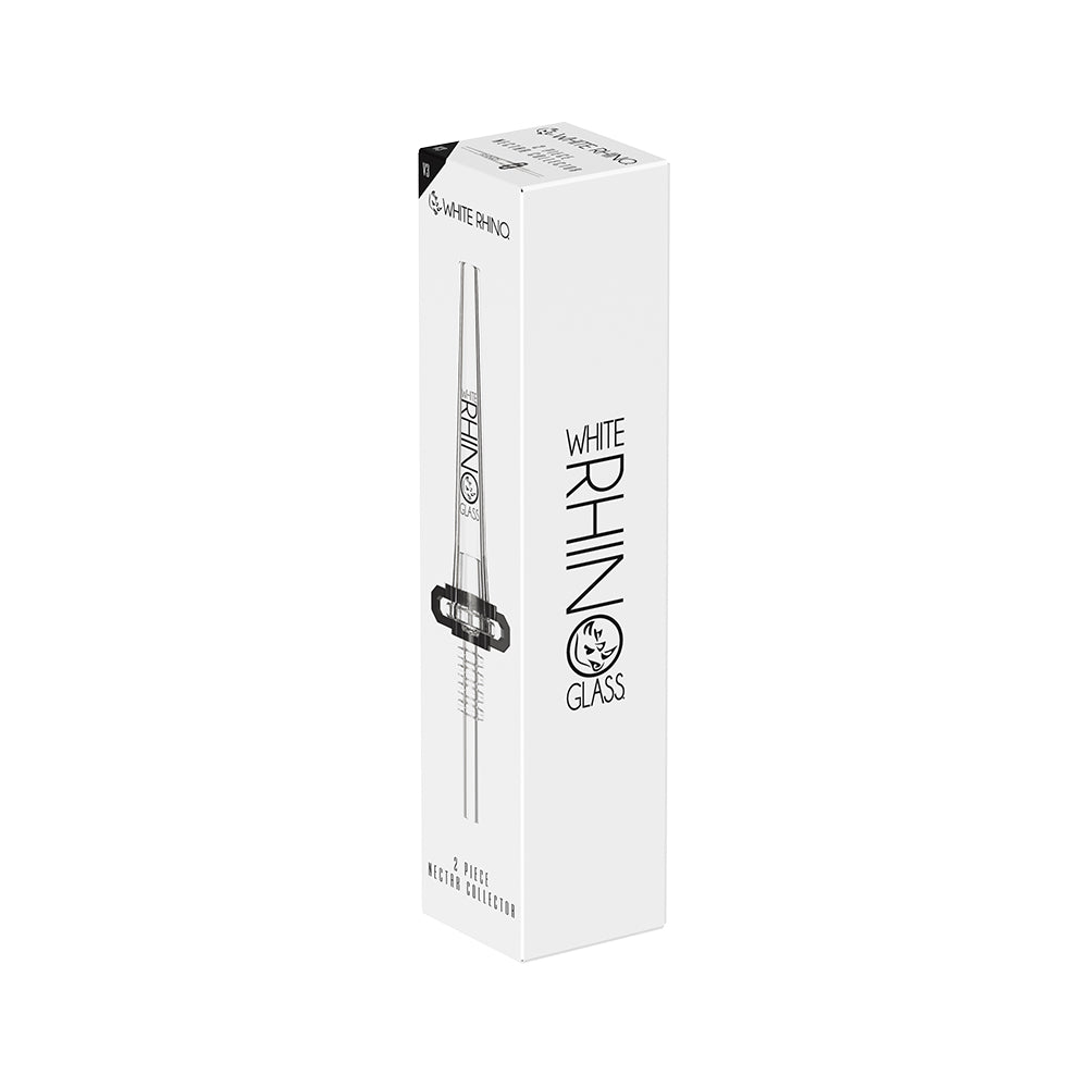 Dab straw glass nectar collector V3 product image isolated background