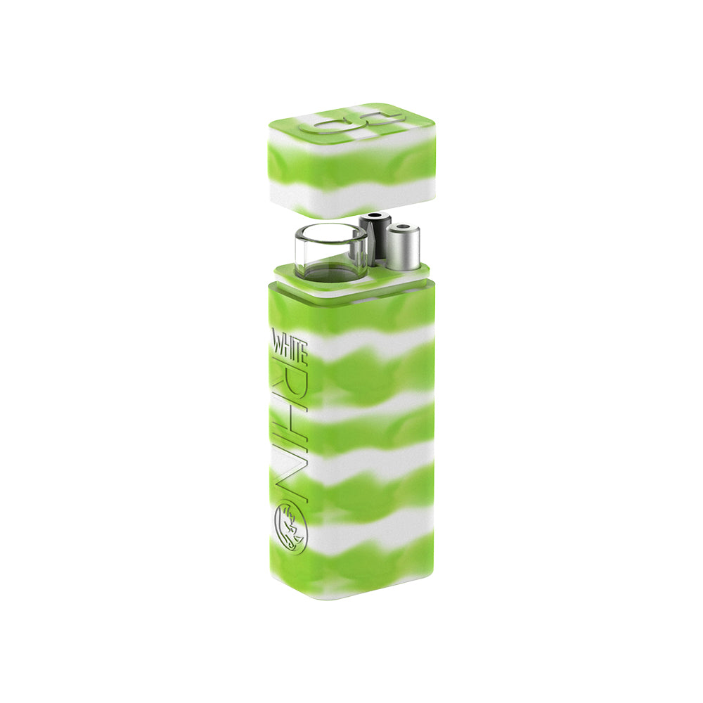 Silicone Dugout Glow Green White