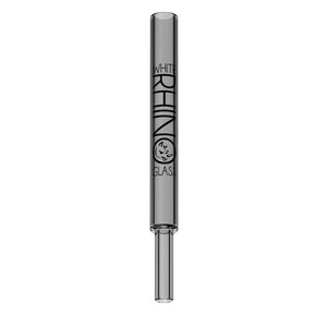 Smoked Pyrex V2 Glass Straw