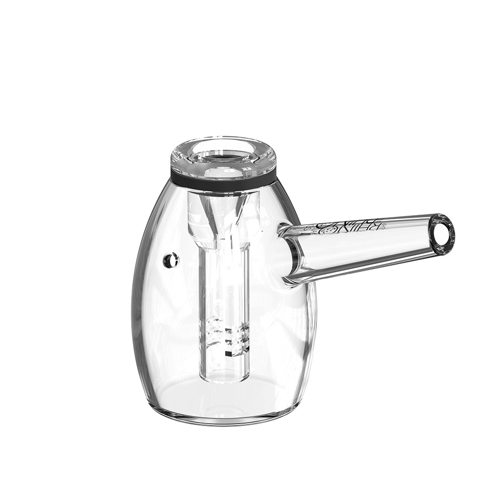 EZ Clean Mini Bubbler | Glass Bubbler Pipe & Water Bubbler – White