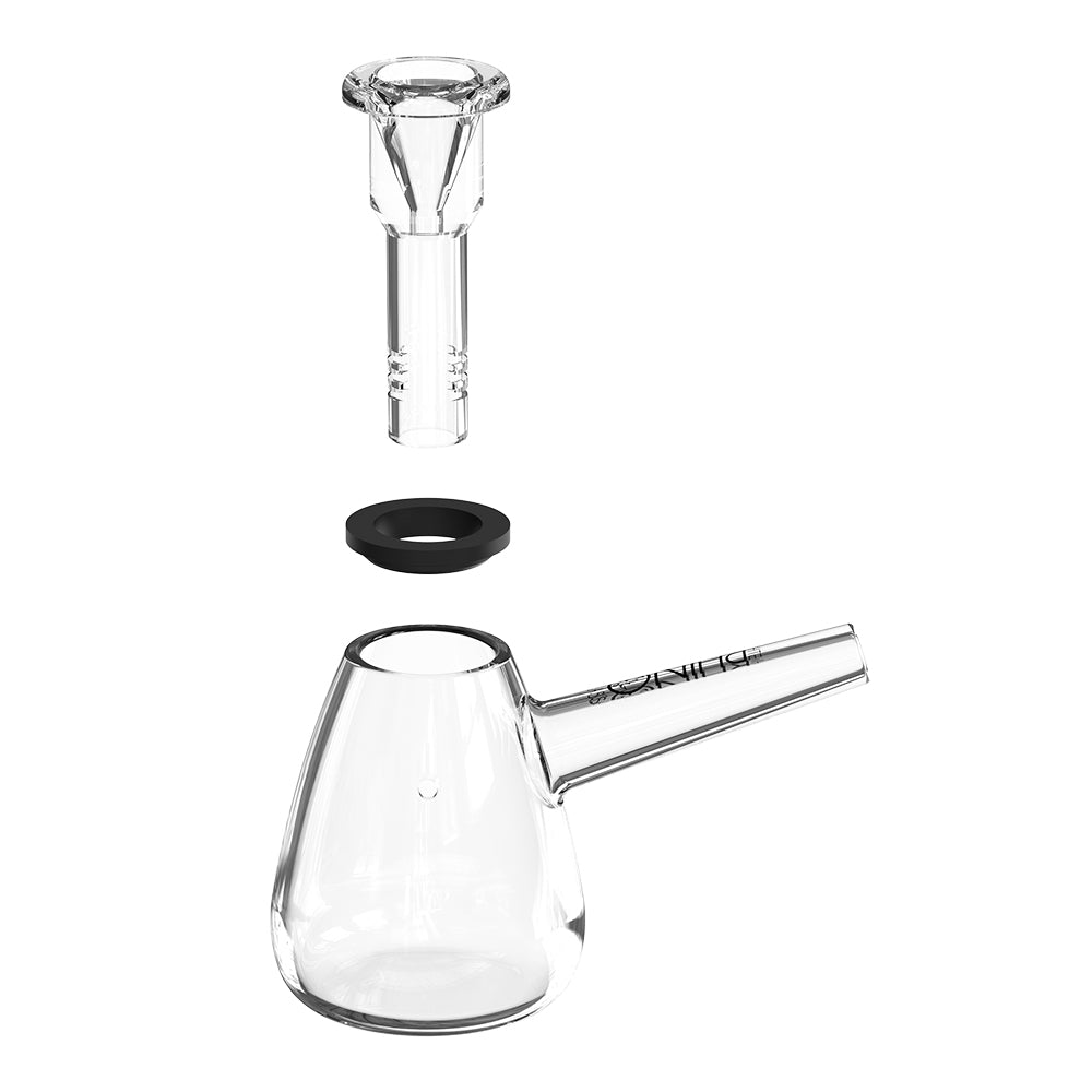 イソノファクトリー Blade bubbler 新品 EZ Clean V6 Mini Bubbler | Glass Water Bubbler Pipe – White Rhino