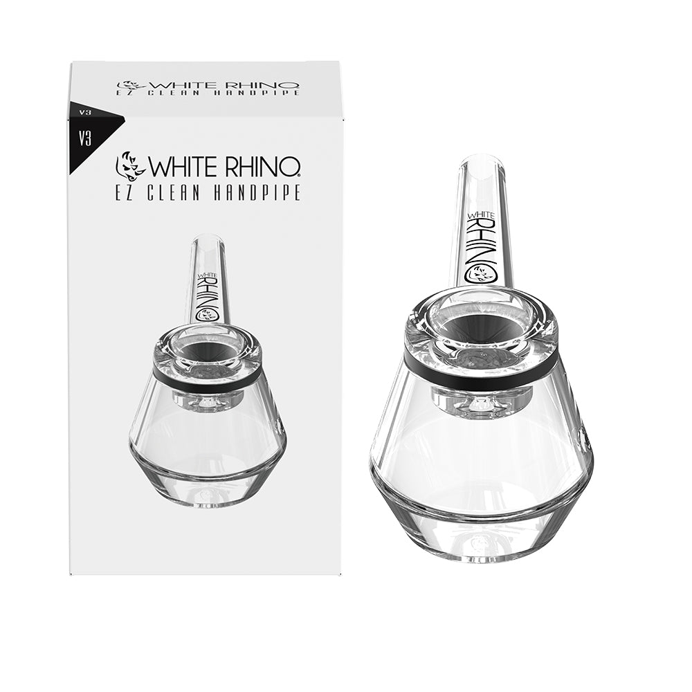 Easy to Clean Smoking Handpipe – White Rhino Products Easy to Clean Smoking Handpipe – White Rhino Products