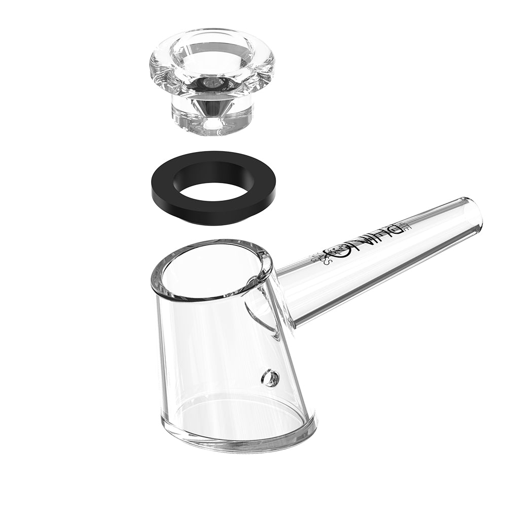 Easy clean hammer hand pipe 