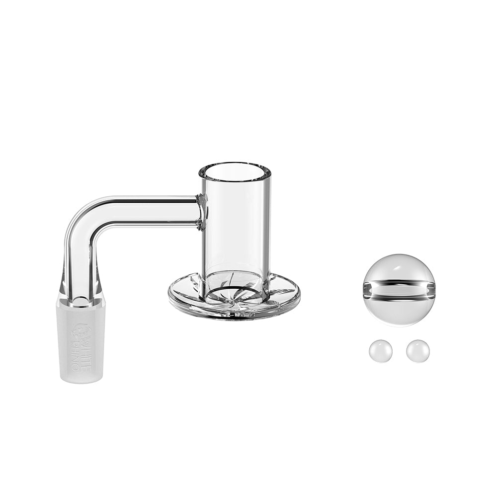 14MM 90° Terp Slurper Quartz Banger Kit with Carb Cap & Terp Balls - V5