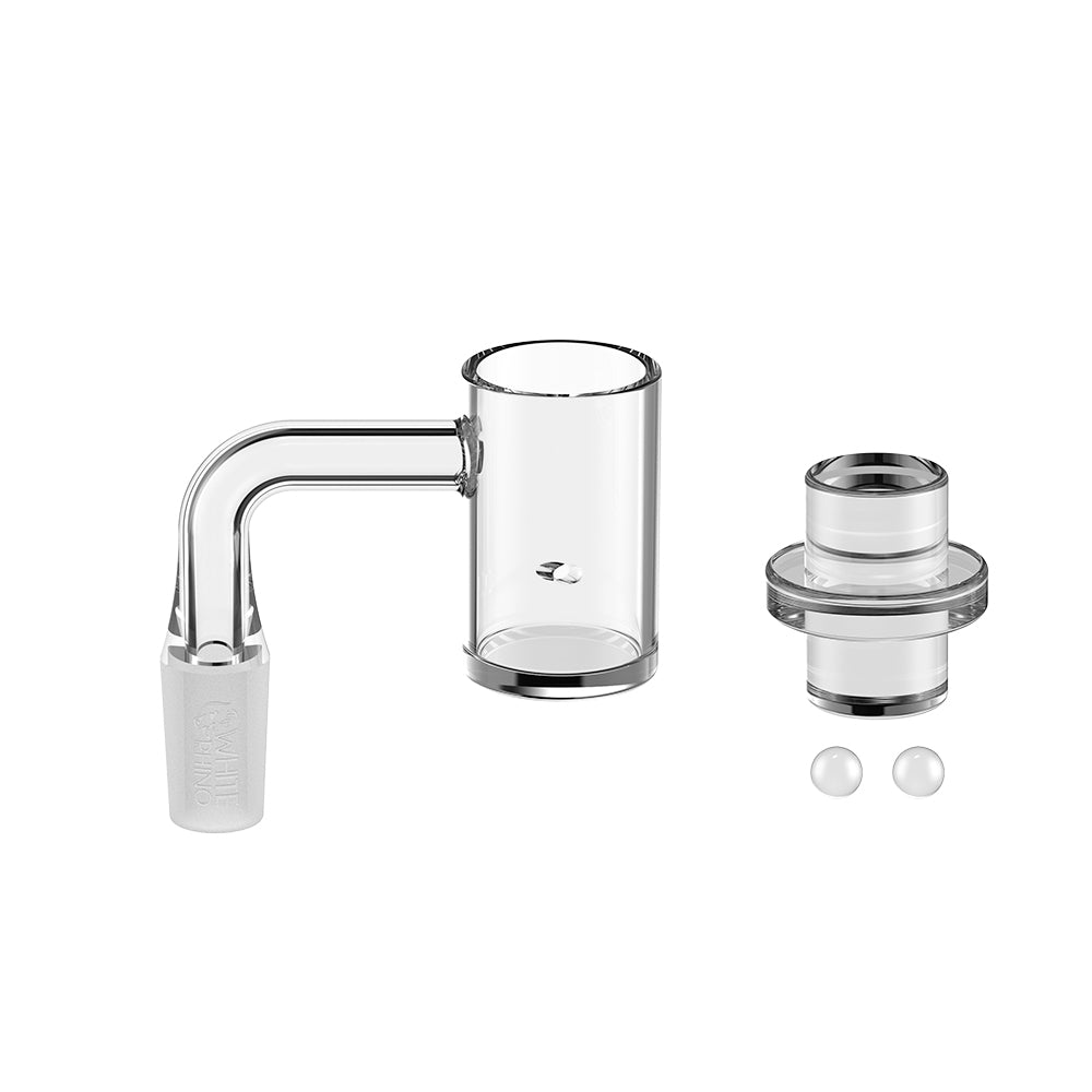 14MM 90° Terp Slurper Quartz Banger Kit with Carb Cap & Terp Balls - V3