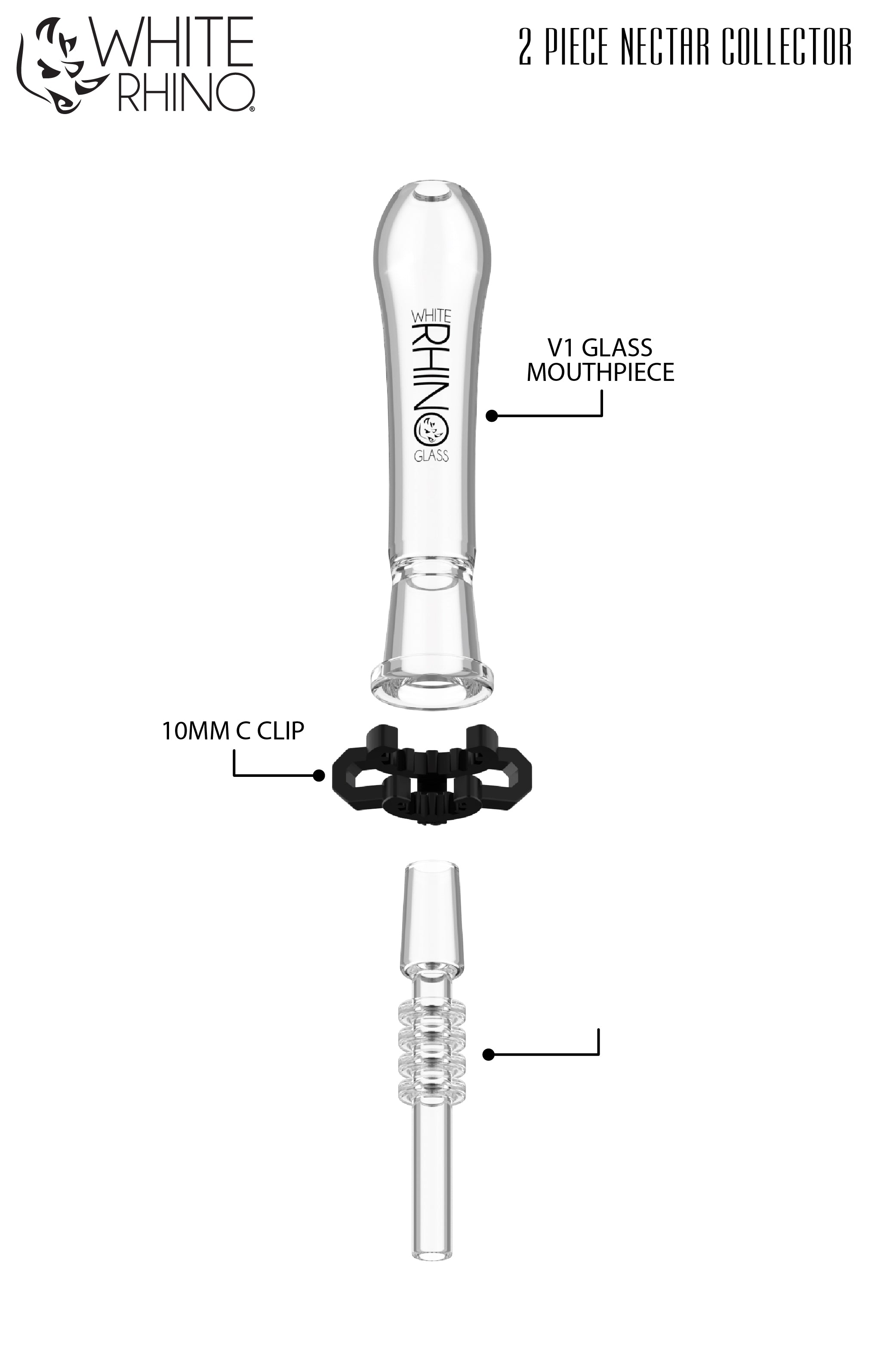 3 Piece Terp Slurper Set – White Rhino Products