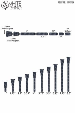 Downstem for Waterpipes – White Rhino Products