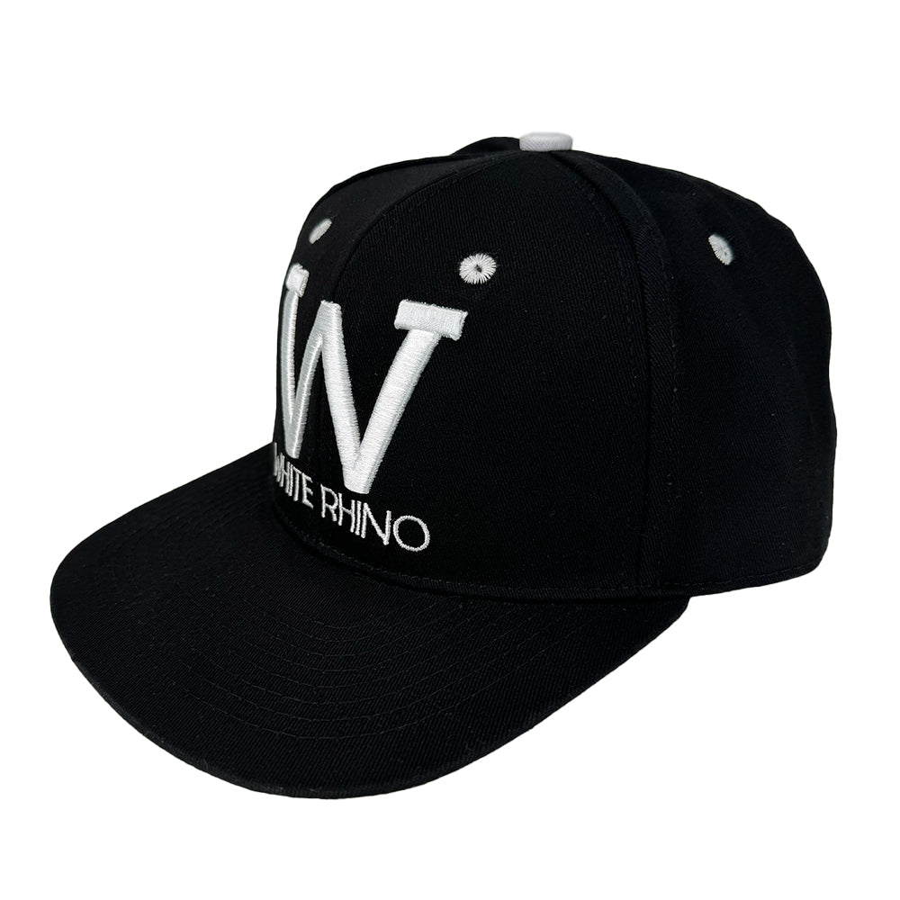 White Rhino Snapback Hat