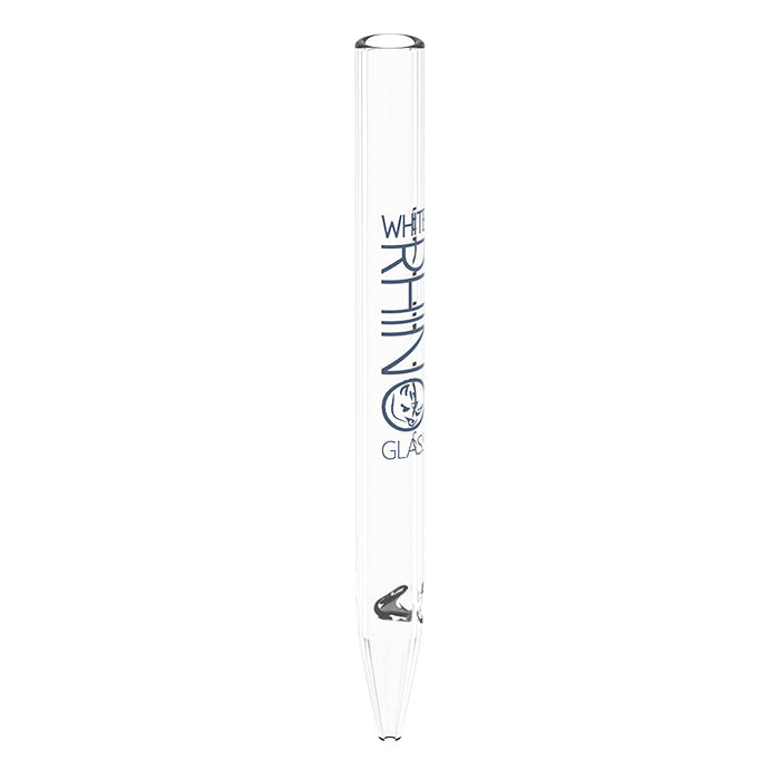 White Rhino Dab Straw: Glass Nectar Collector with Free Same-Day