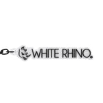 White Rhino Keychain Straight Logo
