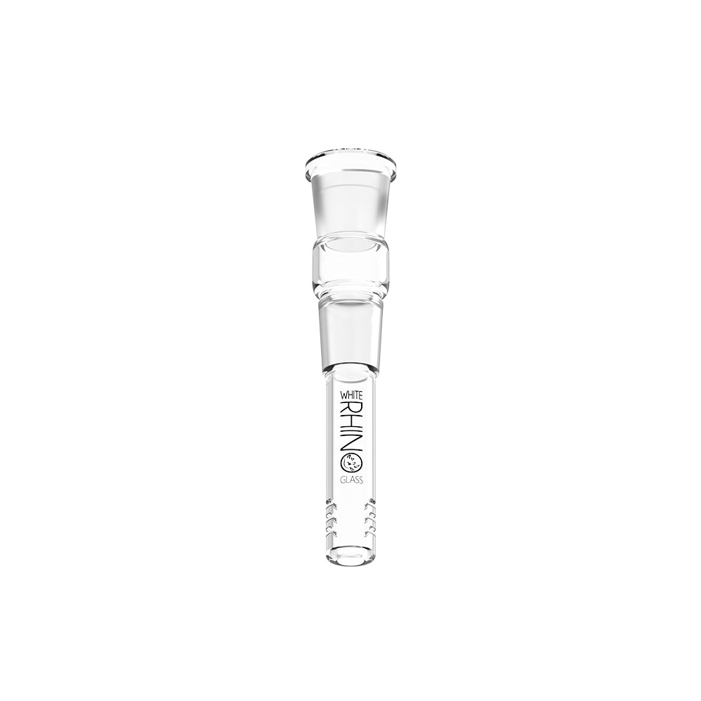 19/19 glass downstem 3 inch