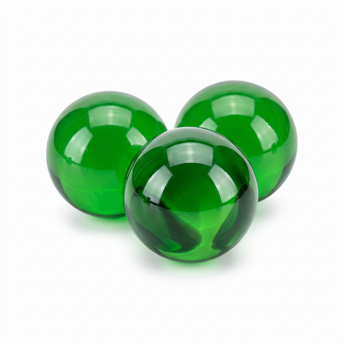 8mm green glass terp pearls for a large quartz banger