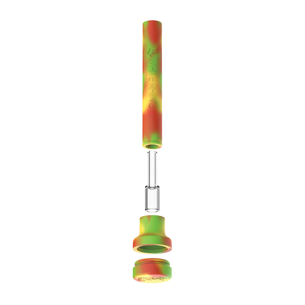 
            
                Load image into Gallery viewer, nectar collector silicone dabtainer broken apart showing accessories
            
        