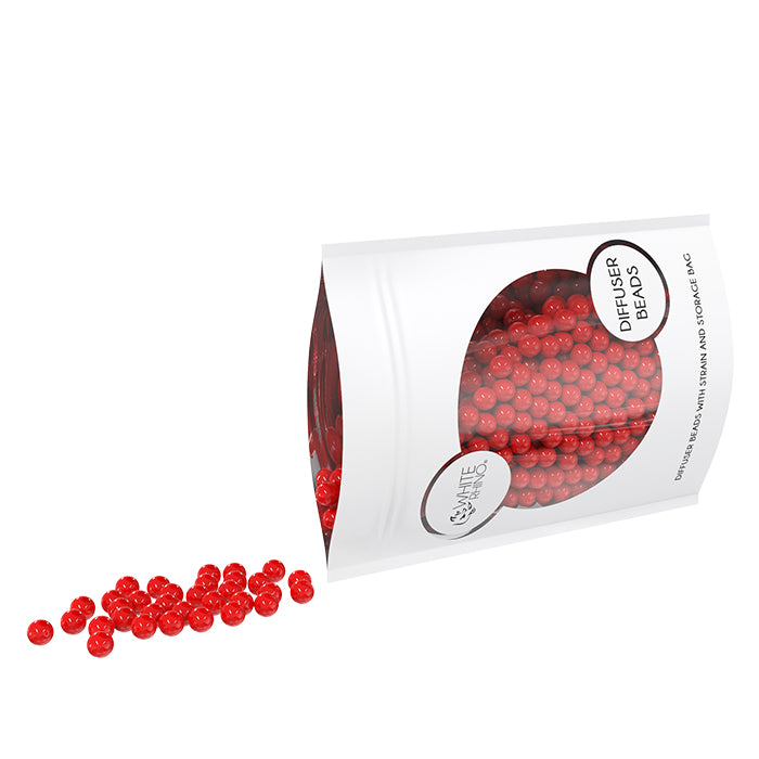 white rhino diffuser beads