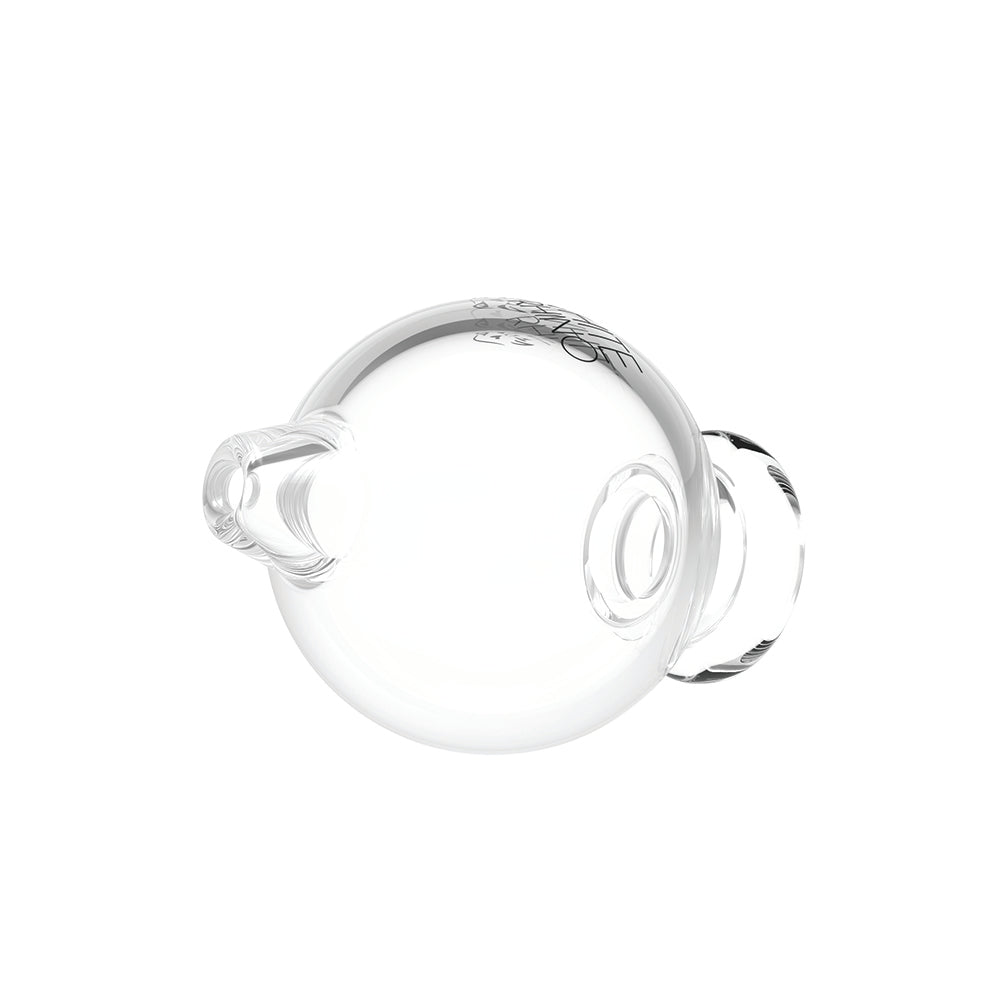 glass bubble carb cap side view