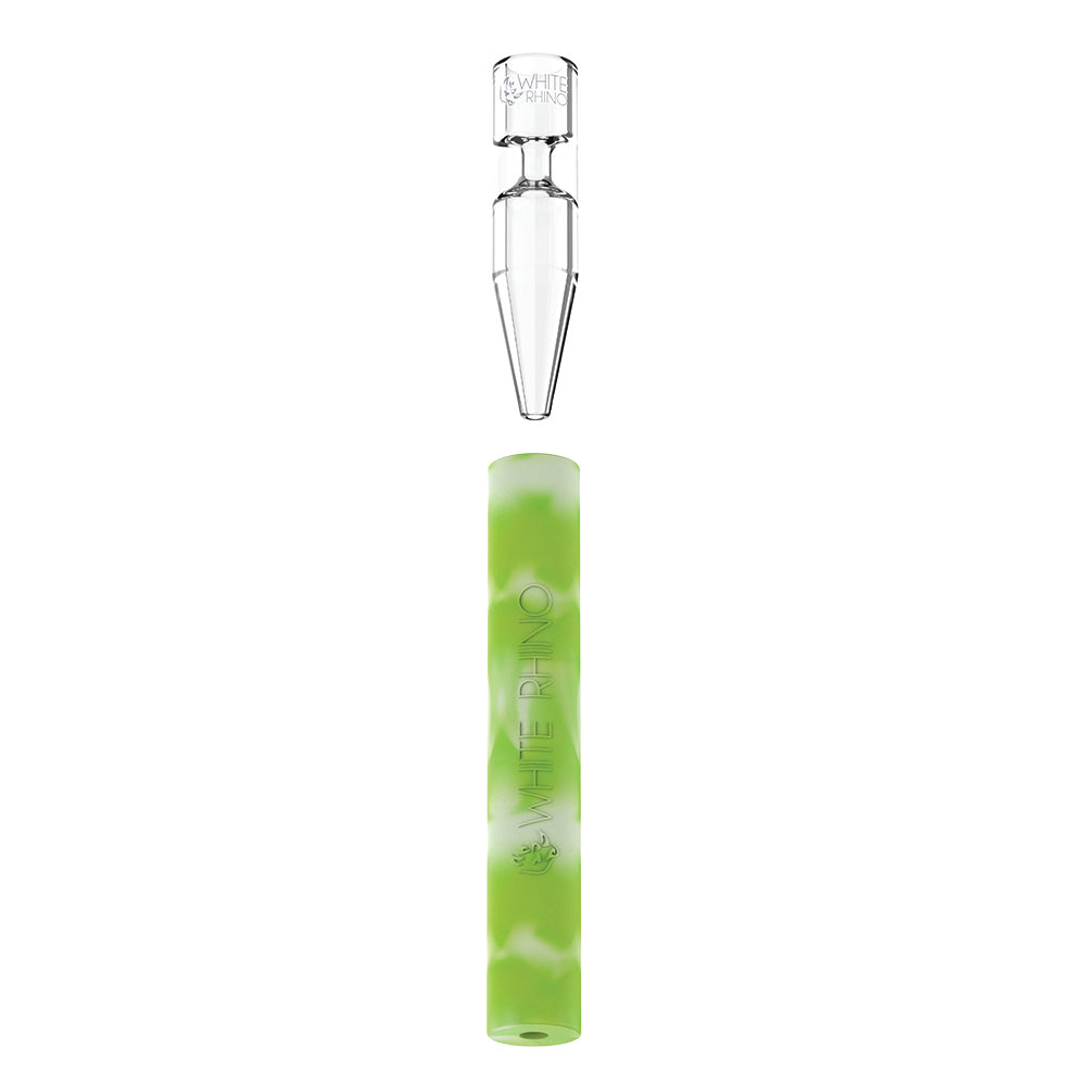 
            
                Load image into Gallery viewer, Quartz Glass dab straw and one hitter chillum
            
        