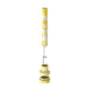 silicone and glass nectar collector for wax