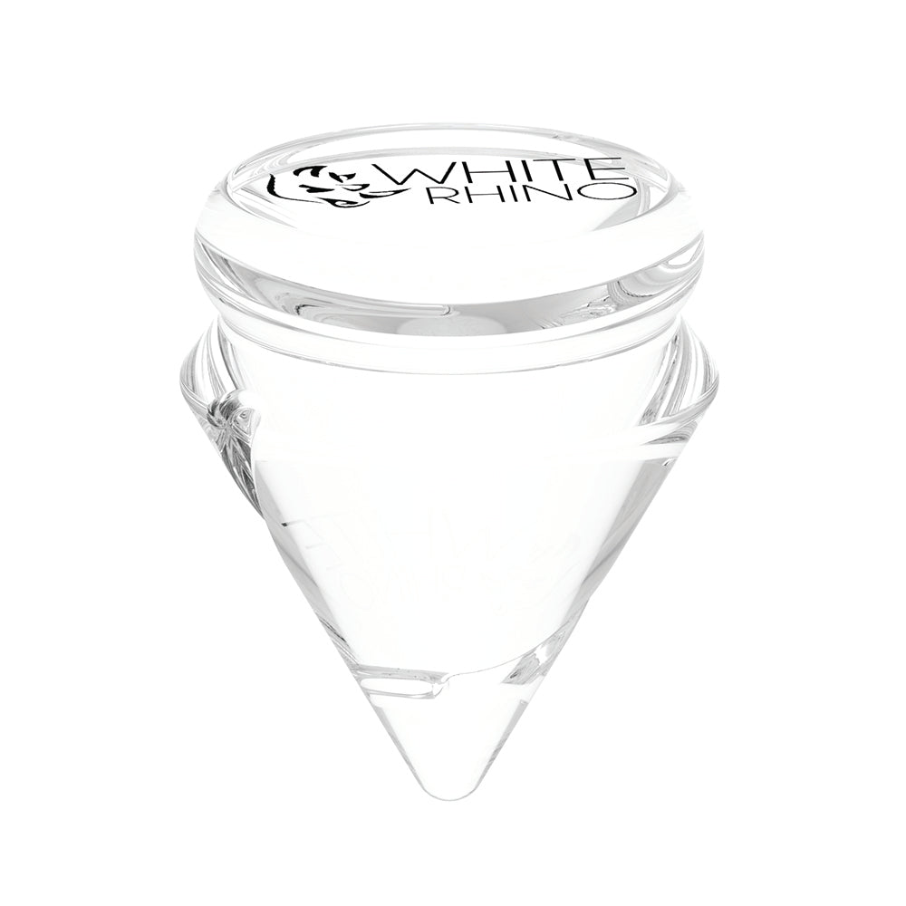 Glass Spinner Dab Cap – White Rhino Products