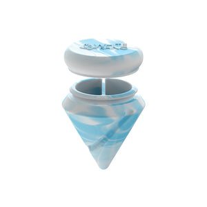 
            
                Load image into Gallery viewer, siicone jar that holds a 6mm terp pearl and concentrate storage
            
        