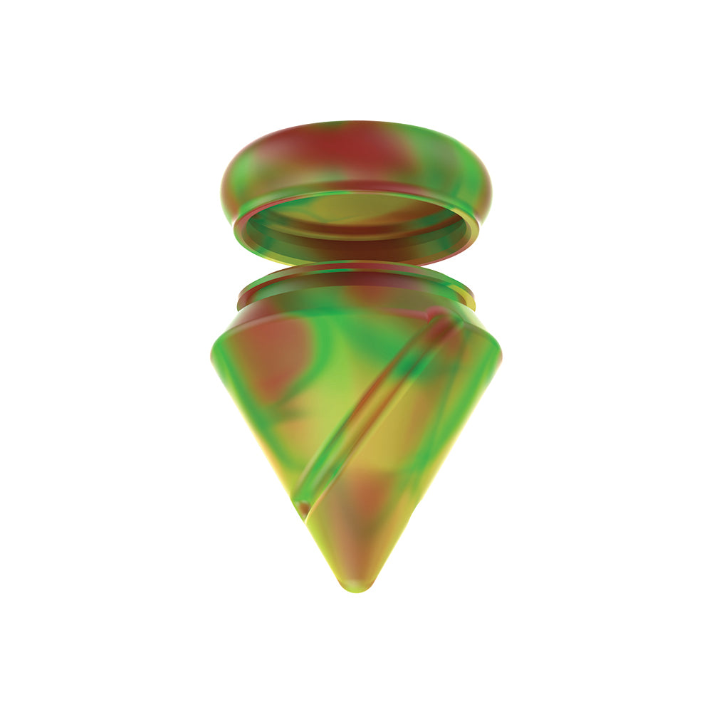 spinner carb cap for banger and silicone jar