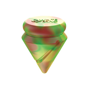 
            
                Load image into Gallery viewer, silicone dab container with spinner carb cap
            
        