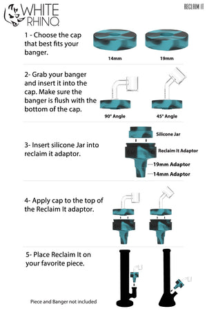 Reclaim It - Turquoise Black
