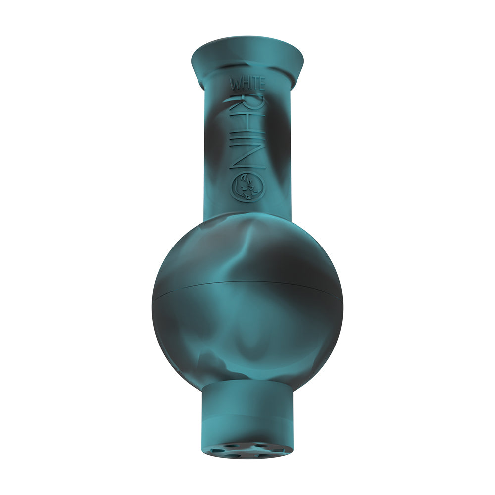 spinning carb cap turquoise and black color