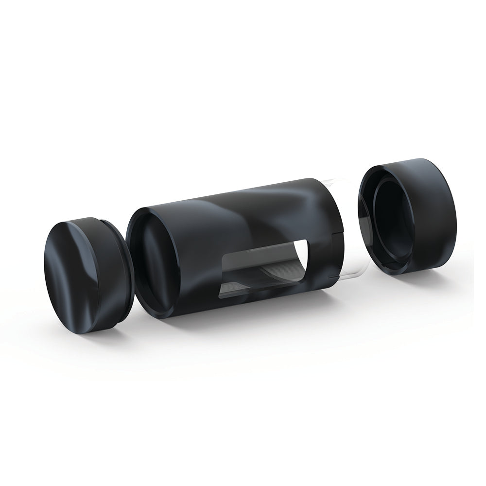 2 in 1 silicone jar for dry herbs and concentrates