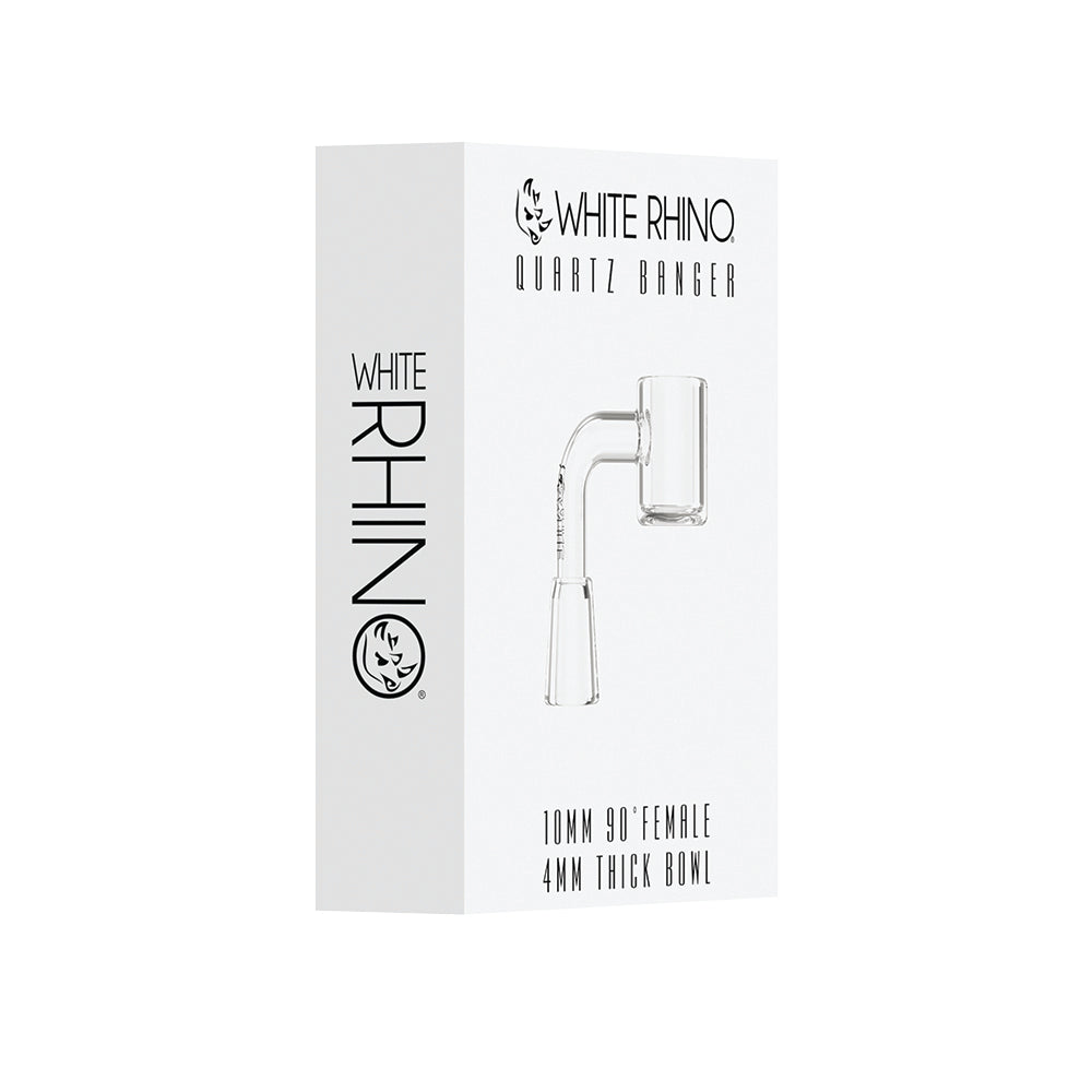 white rhino quartz banger