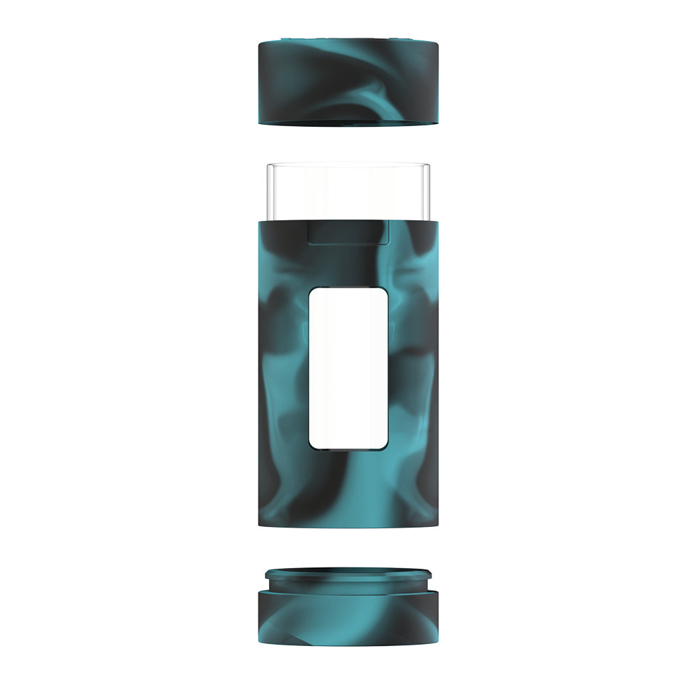 2 in 1 smell proof container for wax and dry herbs