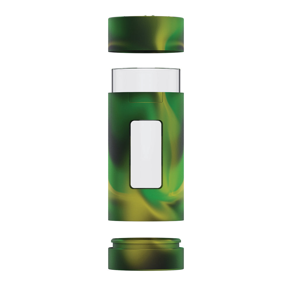 silicone and glass smell proof container