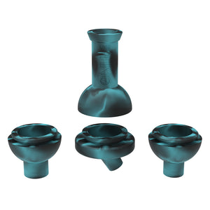 carb cap that has three options - spinner carb cap, directional carb cap and bubble carb cap